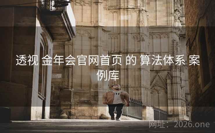透视 金年会官网首页 的 算法体系 案例库