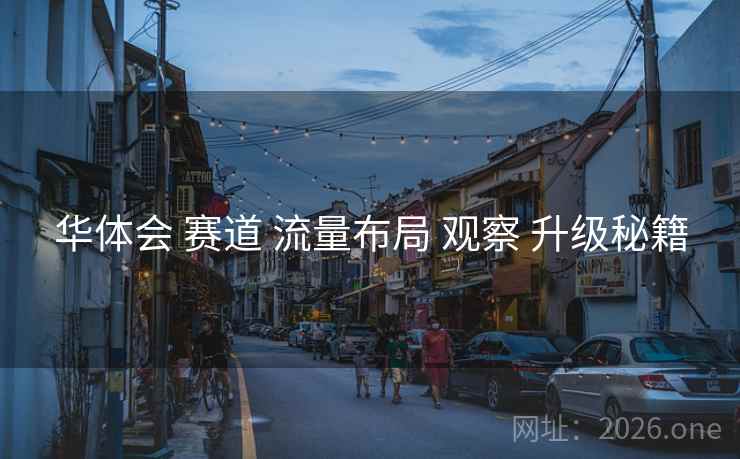 华体会 赛道 流量布局 观察 升级秘籍