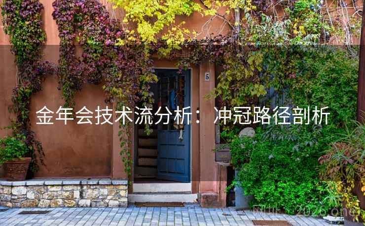 金年会技术流分析:冲冠路径剖析