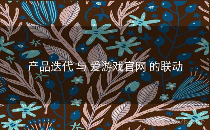 产品迭代 与 爱游戏官网 的联动